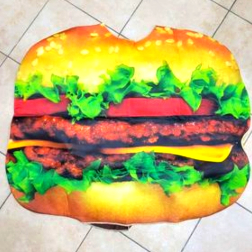Hamburger Halloween Costume. ADULT